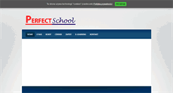 Desktop Screenshot of perfectschool.com.pl